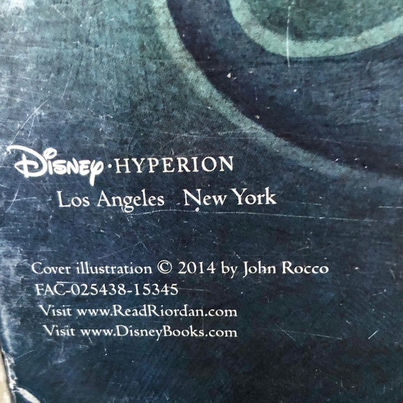 Disney, Percy Jackson and the Olympians, 5 Book, Paperback, 2014, Boxed Set - Picture 13 of 16